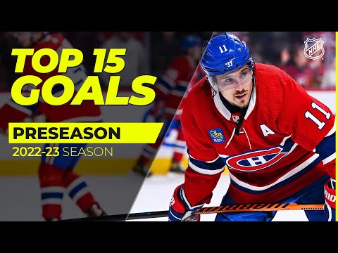 Top 15 Goals from the 2022-23 NHL Preseason