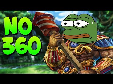THE ABSOLUTELY NO 360ING CHALLENGE ON RA IN DUEL! - Masters Ranked Duel - SMITE