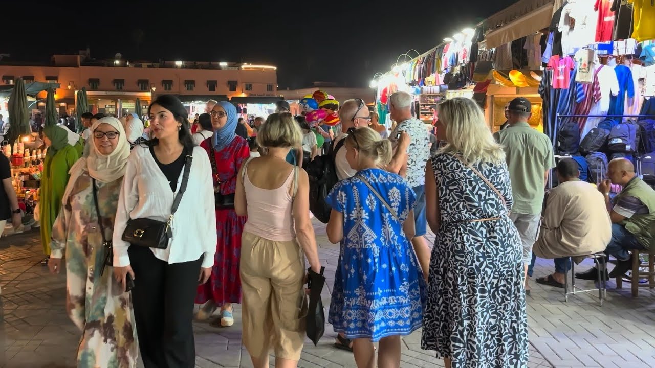 Immersive street-level walking tour through Marrakech, Morocco, showcasing authentic urban landscapes, local architecture, and the vibrant atmosphere of the city's neighborhoods