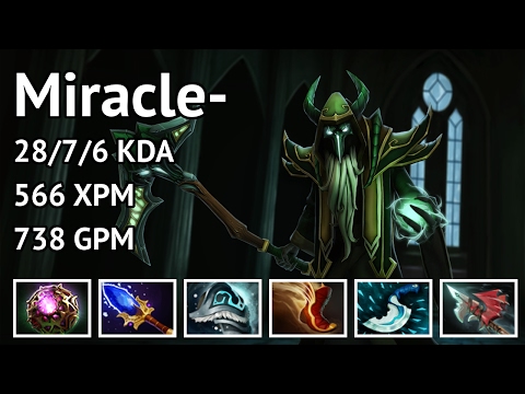 Dota 2 Miracle- - Necrophos highlights - Game 2989323182