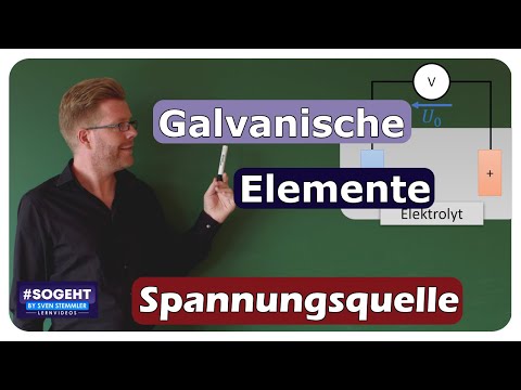 Energieumwandlung erklärt: Galvanisches Element in Aktion