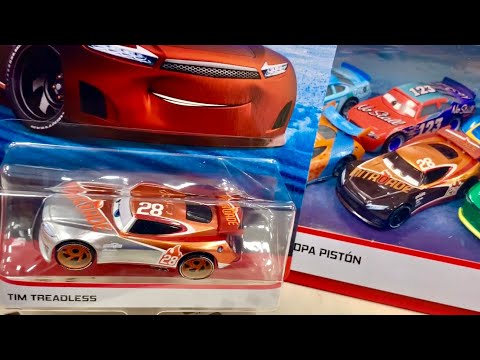 Silver Tim Treadless VS Piston Cup Tim Treadless - Disney Cars Toy Hunt & Quarantine Hunt