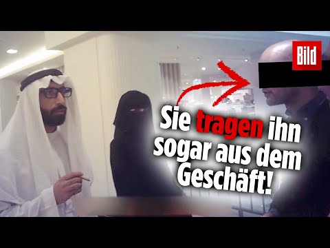 Blogger schicken falschen Scheich in Luxus-Kaufhaus | Dandy Diary Prank