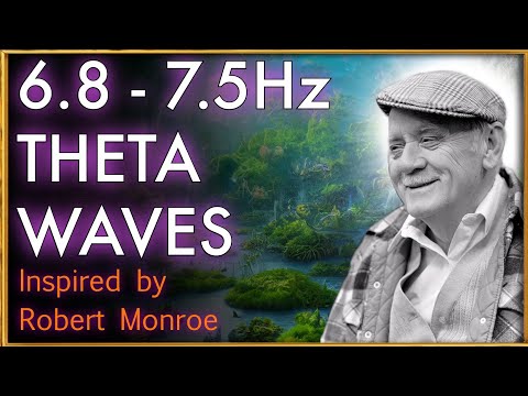 TRANSCENDENTAL THETA BINAURAL BEATS SOUNDSCAPE | Inspired by Robert Monroe | Hemi Syncronisation 🧠