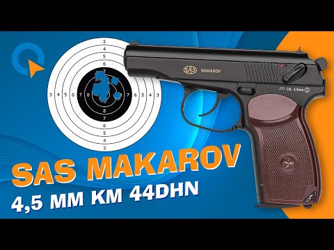 SAS Makarov 4,5мм KM 44DHN | Обзор пневматического пистолета (плюсы и минусы)