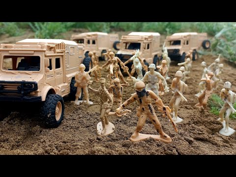 Army Men:Tan Army vs Green Army | The Revenge(plastic army men stopmotion)