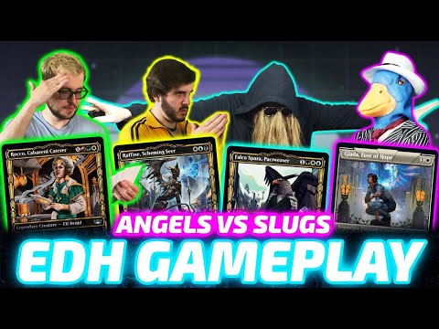 Rocco vs Raffine vs Falco Spara vs Giada [EDH/Commander, MTG Gameplay 2022]