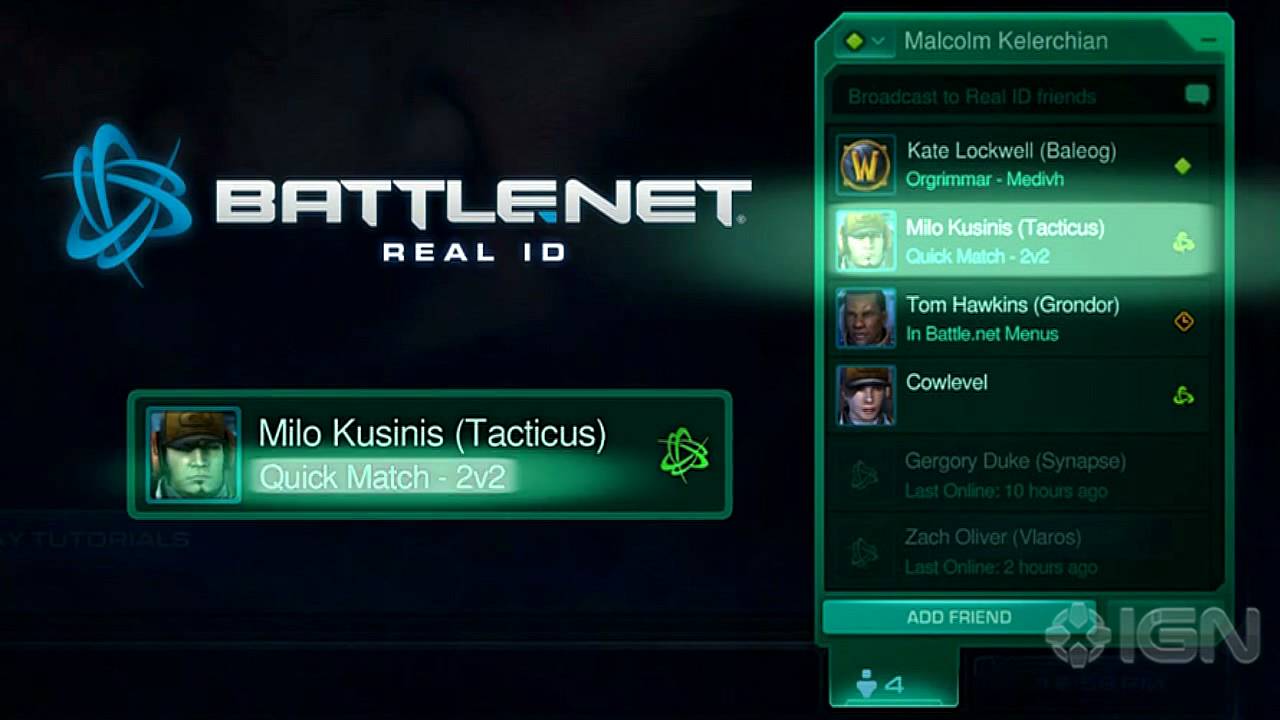 StarCraft II: Battle.net Overview