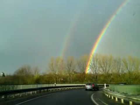 Doppelter Regenbogen --- WOW fett krass geil !!