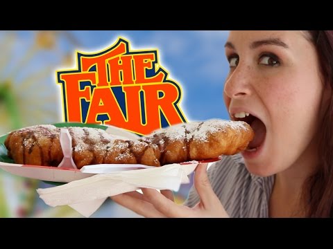 WE TRY New York State FAIR FOOD Video