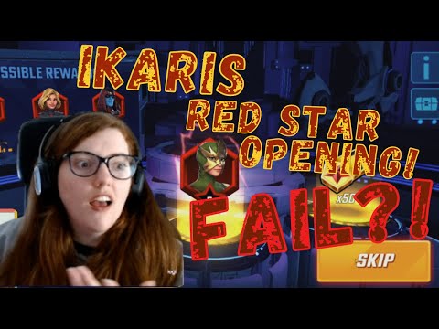 Ikaris Red Star Opening! FAIL?! - Marvel Strike Force, MSF