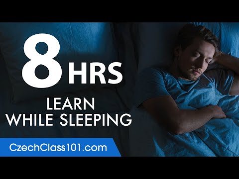 Learn Czech While Sleeping 8 Hours - Learn ALL Basic Vocabulary