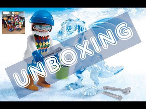 UNBOXING STOP MOTION #11 : PLAYMOBIL 5374 ARTISTE AVEC SCULPTURE SUR GLACE - 100% PLAYMO TUTO