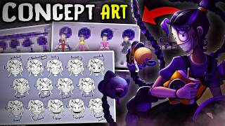 NEW Lily Lovebraids Concept Art REVEALED! - [Poppy Playtime Chapter 5]