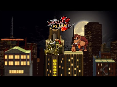 Super Smash Flash 2 Battles Episode 3: Bowser vs Donkey Kong