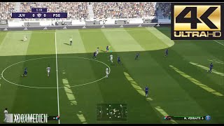 PES 2021 4K 60 FPS Amazing Realism LIVE Broadcast Camera Juventus vs PSG