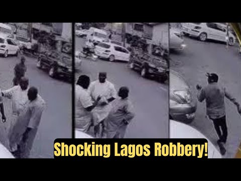 🚨 Shocking Lagos Robbery Caught on Camera! 🚨
