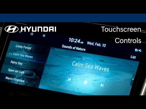 Touchscreen Controls | Hyundai