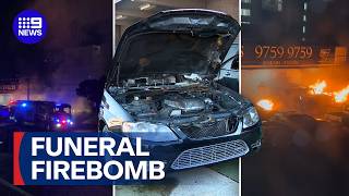 Family-run funeral business targeted in arson attack | 9 News Australi