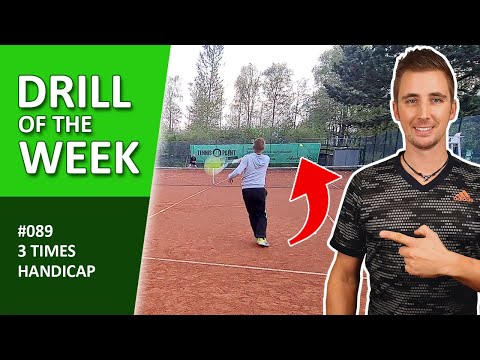 Geniale Tennis Strategie Übung - Offensive Spieleröffnung Matchtraining - #089 "Drill of the Week"