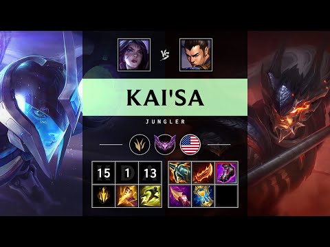 Kai'Sa Jungle vs Xin Zhao - NA Master Patch 25.11