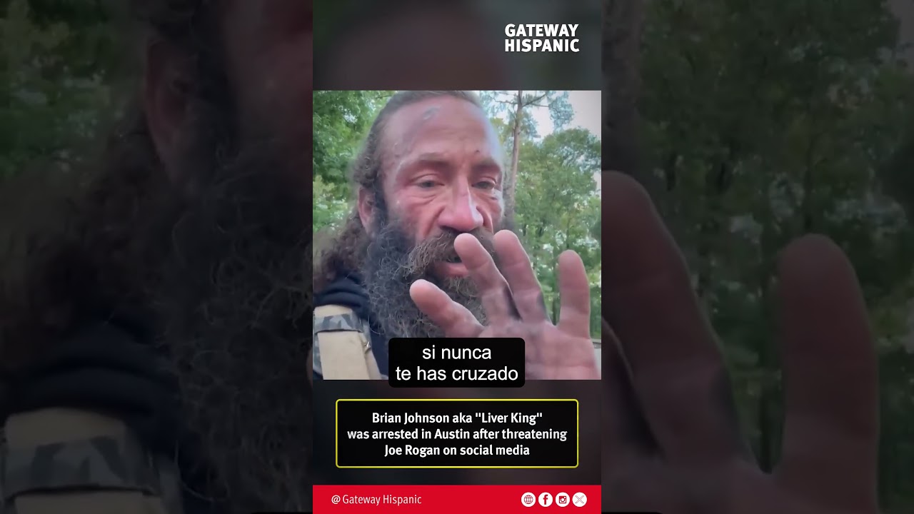 Brian Johnson aka ‘Liver King’ was arrested in Austin after threatening Joe Rogan on social media