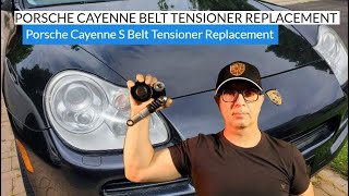Porsche Cayenne Belt Tensioner Replacement | Porsche Cayenne S Belt Tensioner Replacement DIY