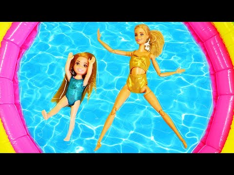 Spielspaß mit Barbie und Nicole - 2 Folgen am Stück - Puppen Video für Kinder