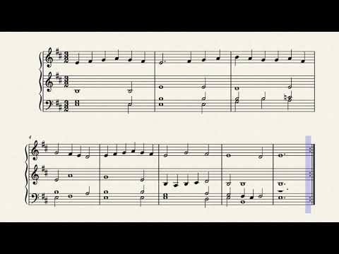 Tourdion by bei Pierre Attaingnant, 1530