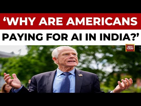 Trump's Aide Peter Navarro Slams India Over AI Usage: 'Why Are Americans Paying For AI In India?'