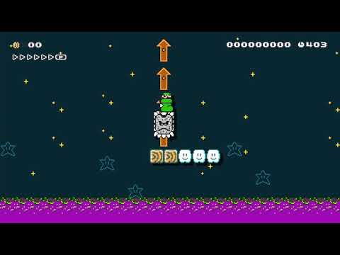 Run!!!! by SloppySeal ~ World Record! - Super Mario Maker 2 - No Commentary 1cb 022020