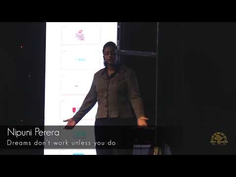 Nipuni Perera - "Dreams Don't Work Unless You Do" - Best Speaker 2017