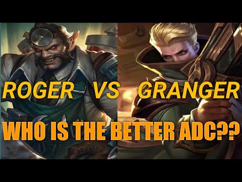 ROGER vs GRANGER !! WHO IS THE BEST ADC ?? SUPER INTENSE BATTLE