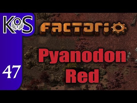 Factorio Pyanodon Red Ep 47: IF ONLY FOR SANDY BEACHES - 0.16 - Gameplay, Let's Play