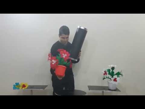 Tora Colorful Flower Vases From Tube - by Tora Magic Company