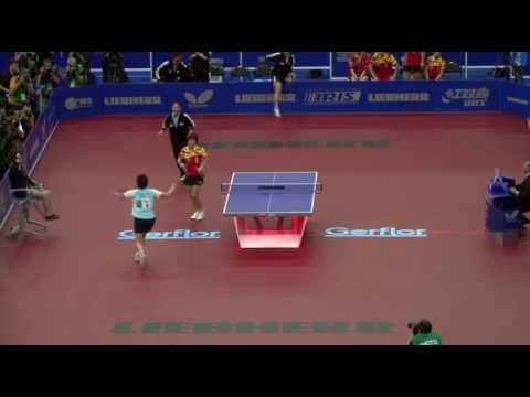 WTTTC-2010. Final. 30 May. Women: SINGAPORE vs CHINA: Feng vs Liu