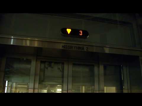 Nice 1993 KONE Modernized 2009 (please watch the old pics!) Tr Scenic Els/Lifts Myyrmanni (Rtk)