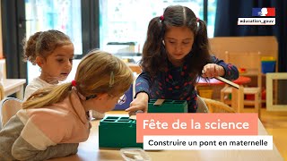 Fête de la Science : petits curieux, grands esprits...la découverte scientifique dès la maternelle !