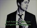 Brett Anderson - Julian's Eyes (My original video, with lyrics)