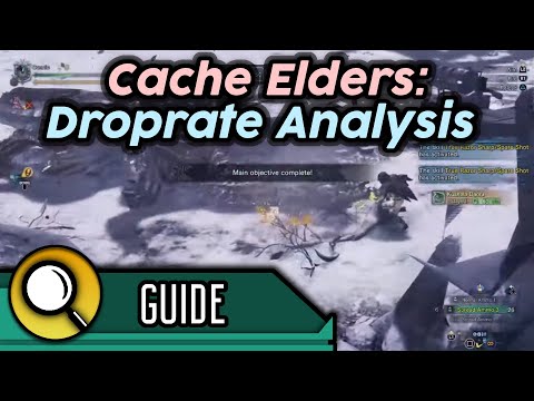 Endgame Deco Farming #1 - Cache Elder Quest Droprate Analysis (3.5 Sealed Per Quest) | MHW Iceborne