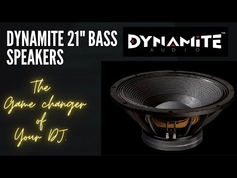 Dynamite 21" 2000 watts Dual Magnet Speakers || Competition Level || Aggressive Bass || 😍😱