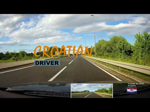 Driving through Karlovac from south to north