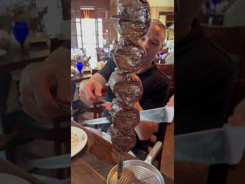 Tudo o que você consegue comer carne no Texas de Brazil #food