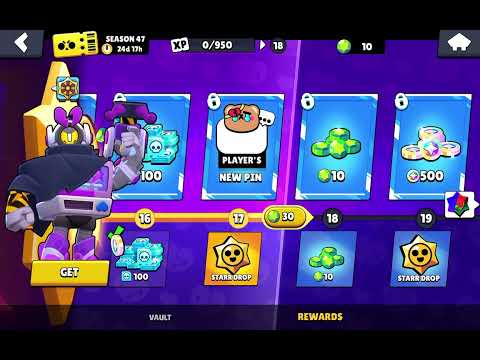 Brawl stars trying to beat bear shade and try new hypercharge  game mode