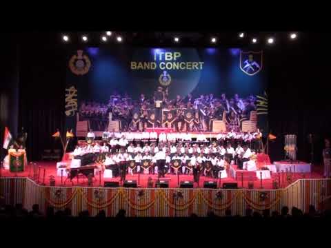Trombone King tune at ITBP Band Concert at Siri Fort Auditorium
