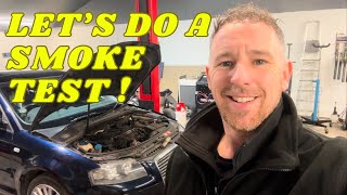 Air Leak Discovered With SMOKE MACHINE
