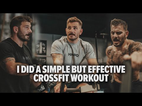 I Did a Simple but Effective CrossFit Workout // MAT FRASER 5X FITTEST MAN ON EARTH