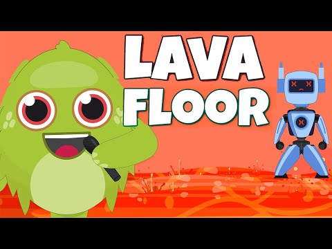Lava On The Floor Is Sizzling Song - Preschool Songs & Nursery Rhymes for Circle Time