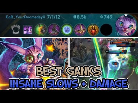 BEST GANKS UNDERRATED FLICKER JUNGLE INSANE SLOWS + DAMAGE - VAINGLORY 5V5 4.6 RANKED GAMEPLAY