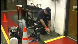Roto-Rooter Drain Machine - Model 8255 Operation